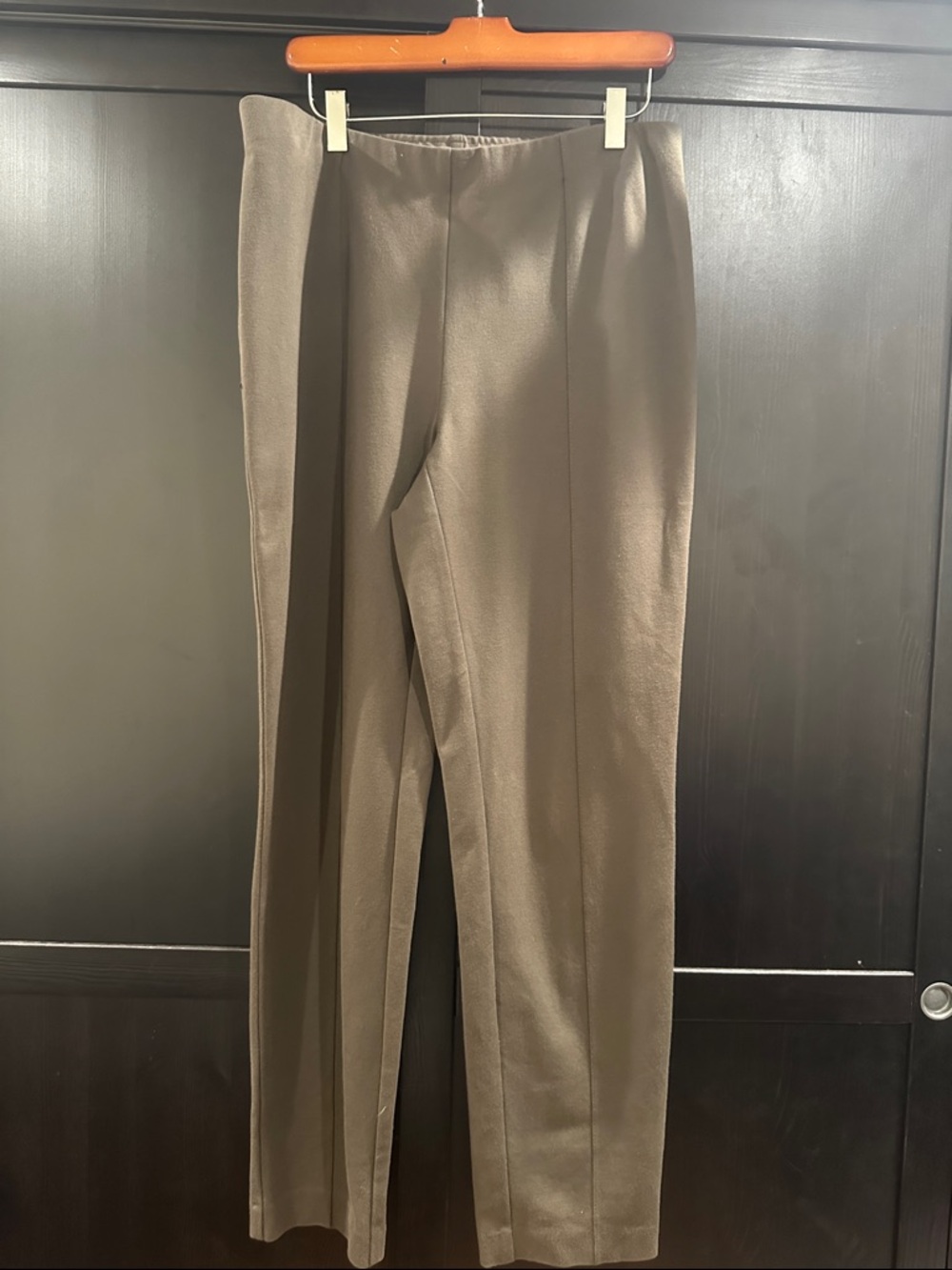J. Jill Olive Green Straight-Leg Pants
